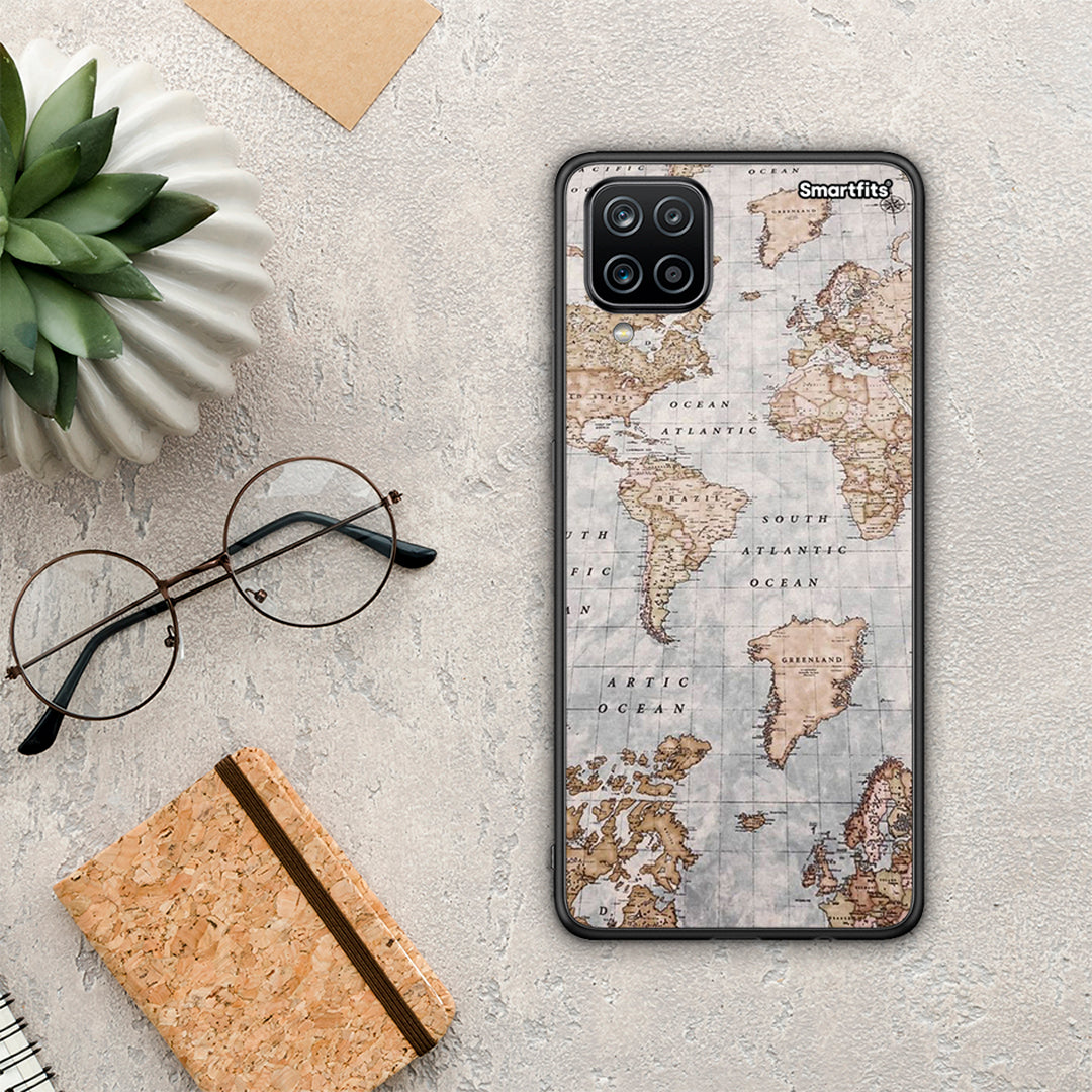 World Map - Samsung Galaxy A12 case