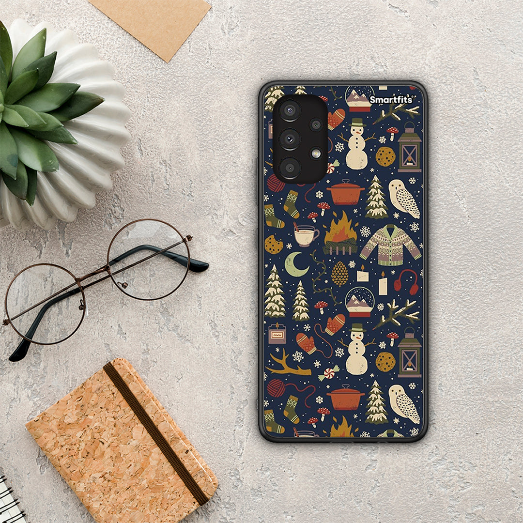 Christmas Elements - Samsung Galaxy A13 4G case