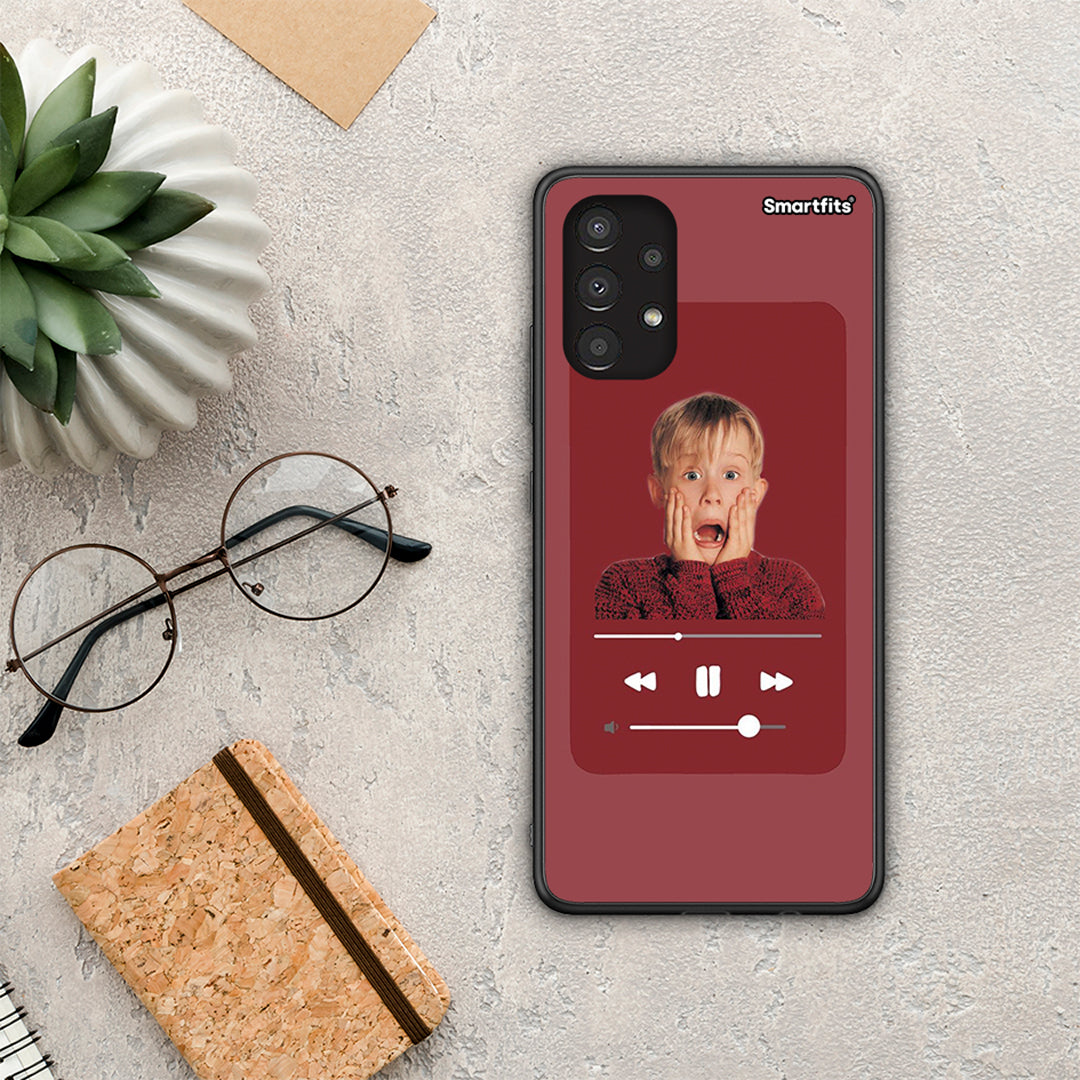 Xmas Alone Music - Samsung Galaxy A13 4G case