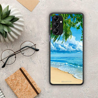 Thumbnail for Θήκη Samsung Galaxy A14 / A14 5G Beautiful Beach από τη Smartfits με σχέδιο στο πίσω μέρος και μαύρο περίβλημα | Samsung Galaxy A14 / A14 5G Beautiful Beach Case with Colorful Back and Black Bezels