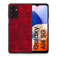 Thumbnail for Θήκη Samsung Galaxy A14 / A14 5G Paisley Cashmere από τη Smartfits με σχέδιο στο πίσω μέρος και μαύρο περίβλημα | Samsung Galaxy A14 / A14 5G Paisley Cashmere Case with Colorful Back and Black Bezels