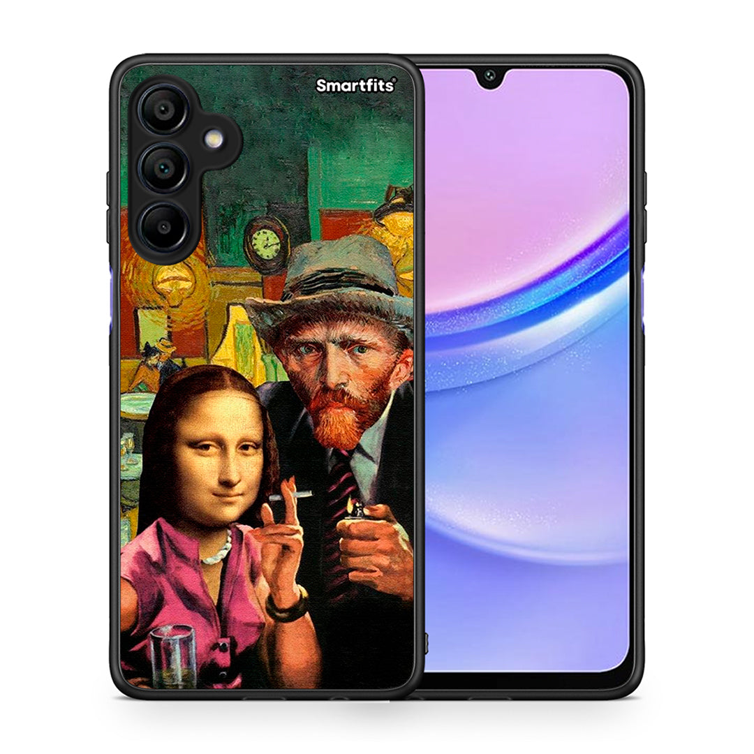 Θήκη Samsung Galaxy A15 4G Funny Art από τη Smartfits με σχέδιο στο πίσω μέρος και μαύρο περίβλημα | Samsung Galaxy A15 4G Funny Art case with colorful back and black bezels