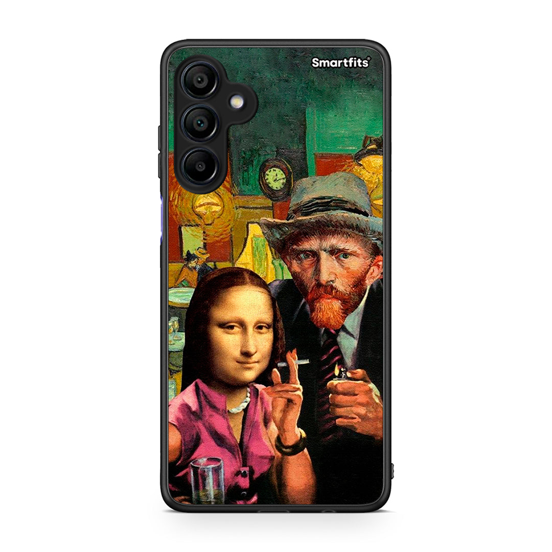 Samsung Galaxy A15 4G Funny Art θήκη από τη Smartfits με σχέδιο στο πίσω μέρος και μαύρο περίβλημα | Smartphone case with colorful back and black bezels by Smartfits