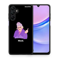 Thumbnail for Θήκη Samsung Galaxy A15 4G Grandma Mood Black από τη Smartfits με σχέδιο στο πίσω μέρος και μαύρο περίβλημα | Samsung Galaxy A15 4G Grandma Mood Black case with colorful back and black bezels