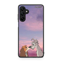 Thumbnail for Samsung Galaxy A15 4G Lady And Tramp θήκη από τη Smartfits με σχέδιο στο πίσω μέρος και μαύρο περίβλημα | Smartphone case with colorful back and black bezels by Smartfits