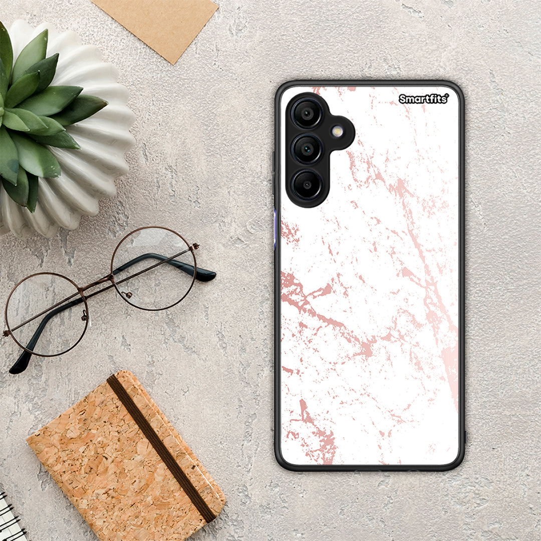 Marble Pink Splash - Samsung Galaxy A15 4G case