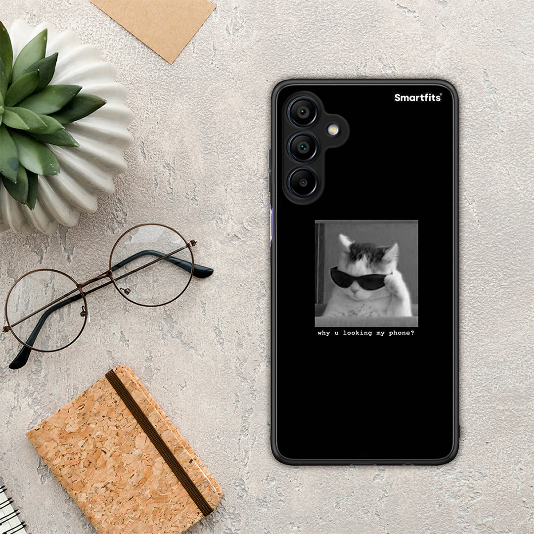 Meme Cat - Samsung Galaxy A15 4G case