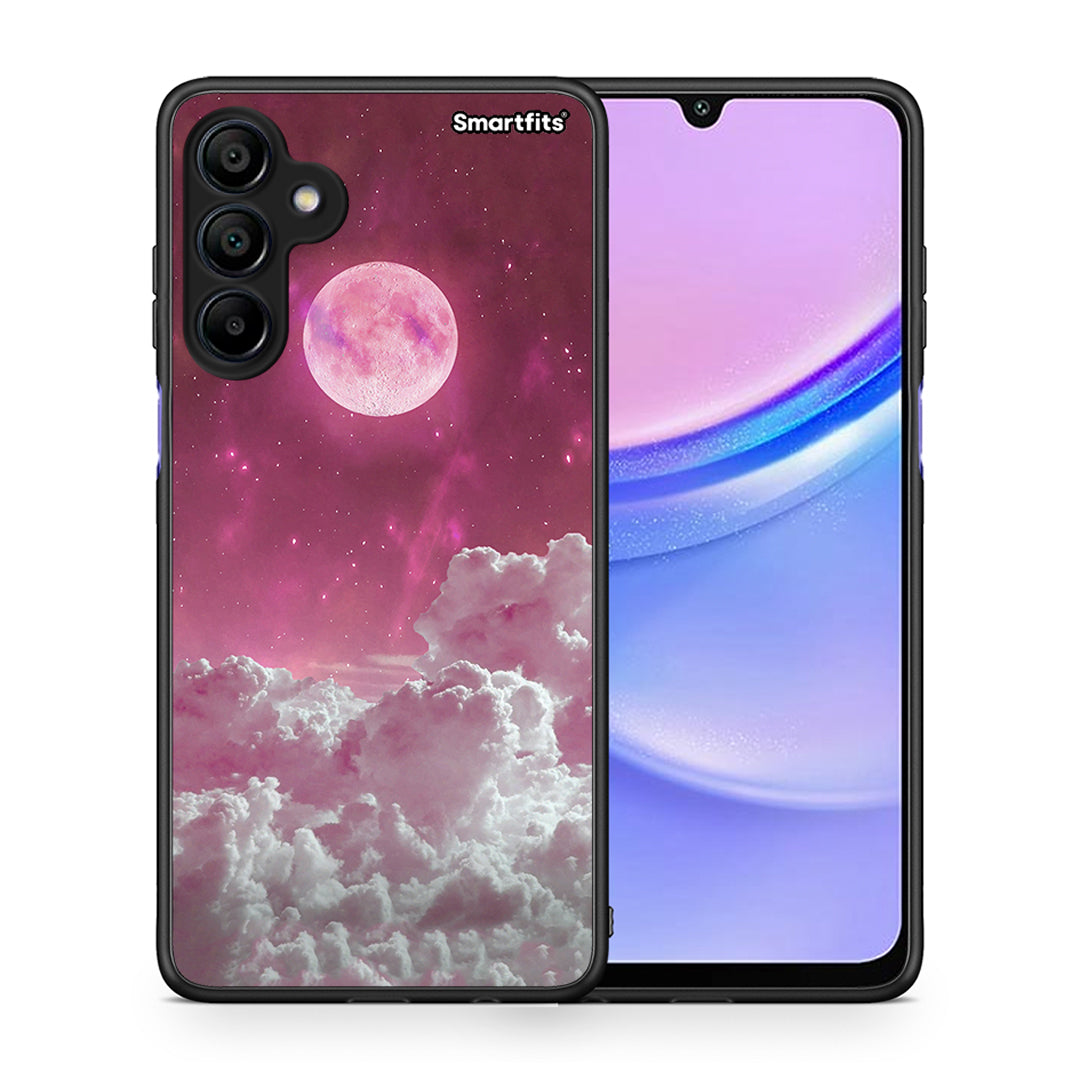 Pink Moon - Samsung Galaxy A15 4G case