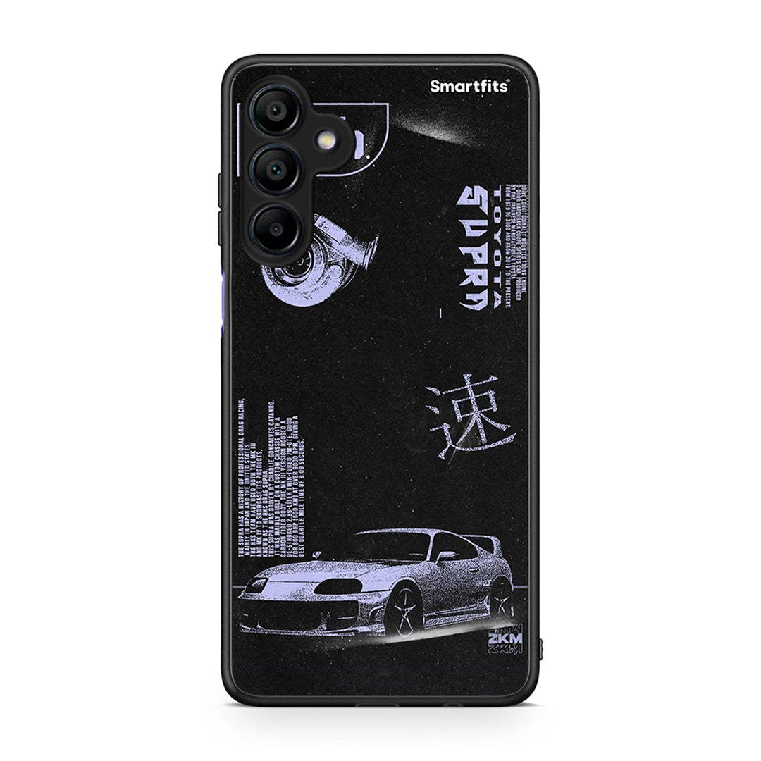 Samsung Galaxy A15 4G Tokyo Drift Θήκη Αγίου Βαλεντίνου από τη Smartfits με σχέδιο στο πίσω μέρος και μαύρο περίβλημα | Smartphone case with colorful back and black bezels by Smartfits