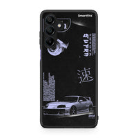 Thumbnail for Samsung Galaxy A15 4G Tokyo Drift Θήκη Αγίου Βαλεντίνου από τη Smartfits με σχέδιο στο πίσω μέρος και μαύρο περίβλημα | Smartphone case with colorful back and black bezels by Smartfits