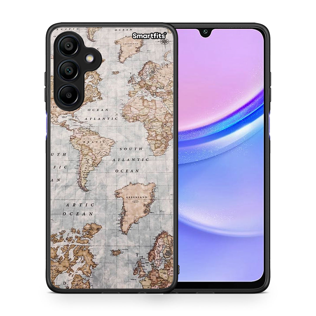 World Map - Samsung Galaxy A15 4G case