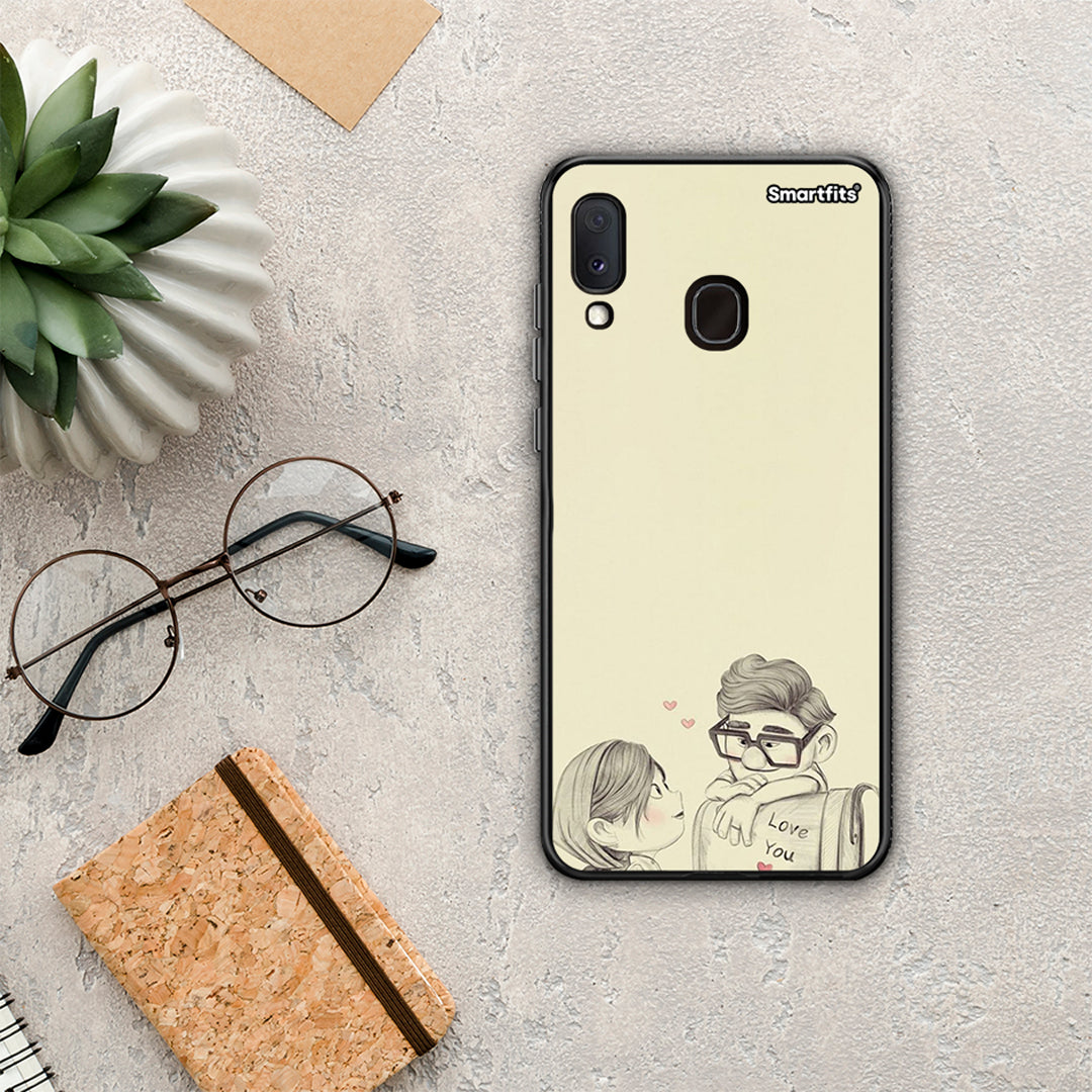 Carl and Ellie - Samsung Galaxy A20E case