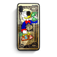 Thumbnail for Samsung Galaxy M20 Duck Money Θήκη από τη Smartfits με σχέδιο στο πίσω μέρος και μαύρο περίβλημα | Smartphone case with colorful back and black bezels by Smartfits