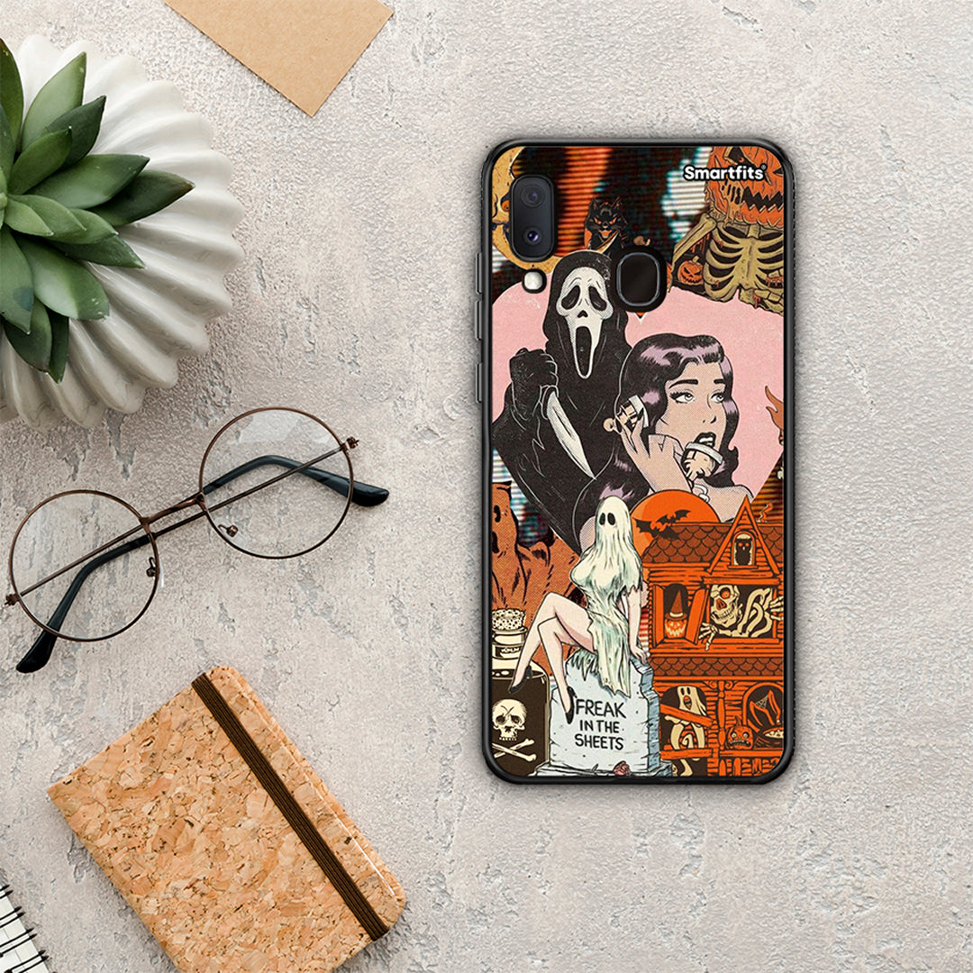 Halloween Collage - Samsung Galaxy A20E case