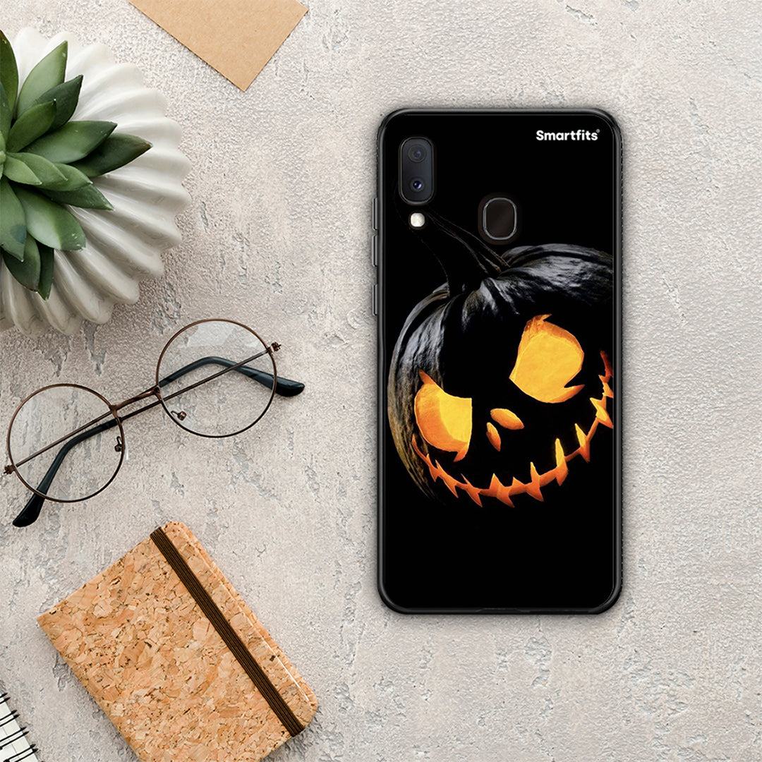 Halloween Scary Pumpkin - Samsung Galaxy A20E case