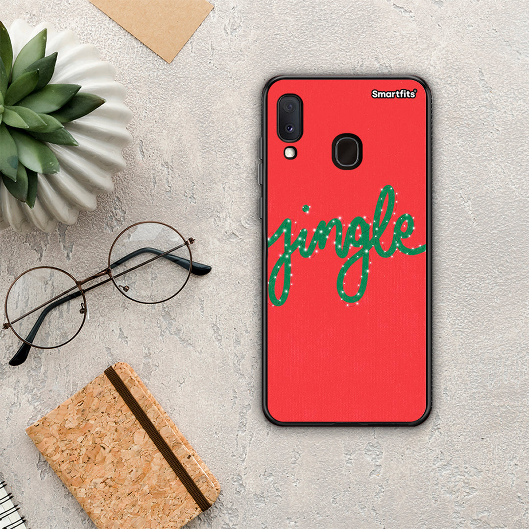 Jingle Xmas - Samsung Galaxy A20E case