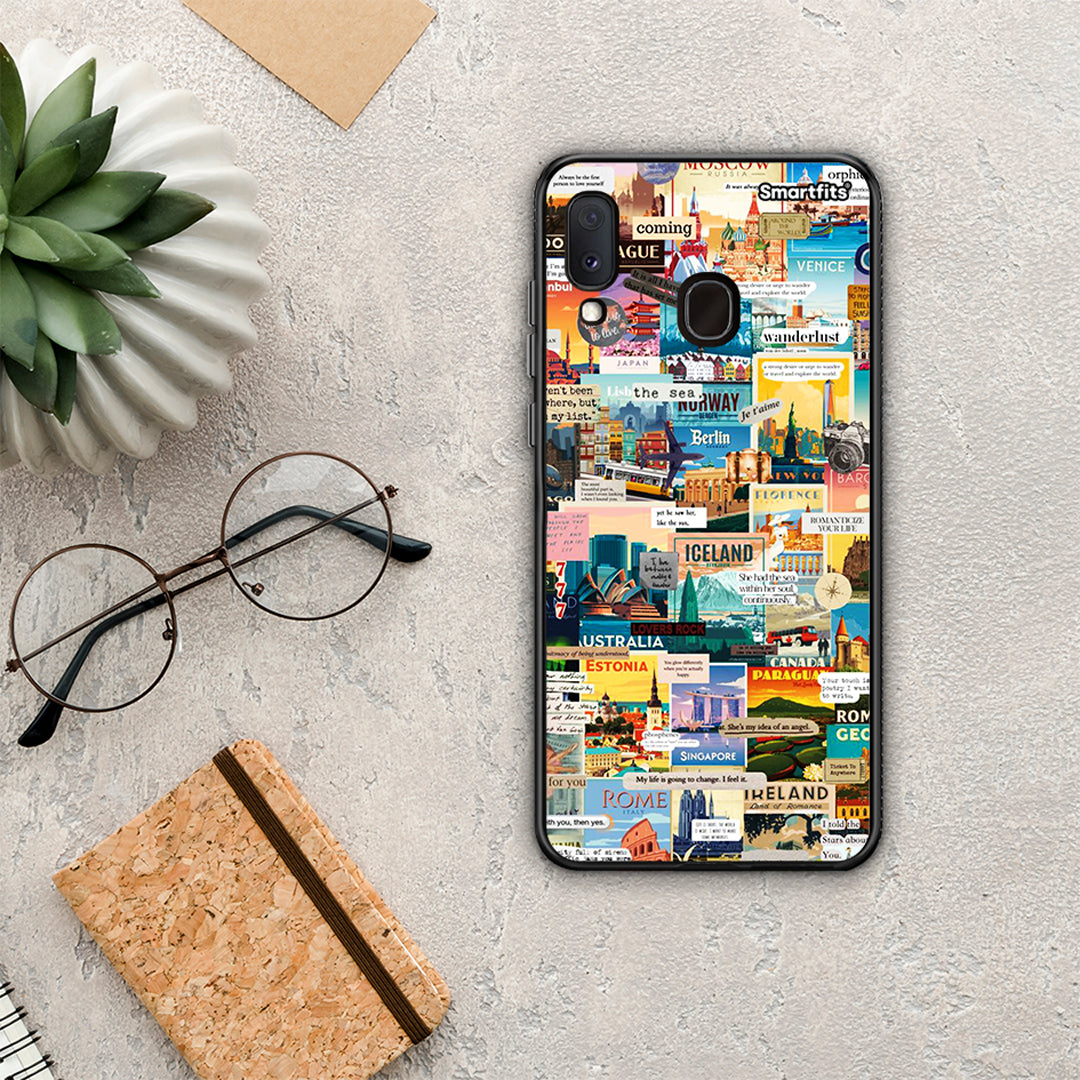 Live to Travel - Samsung Galaxy A20E case