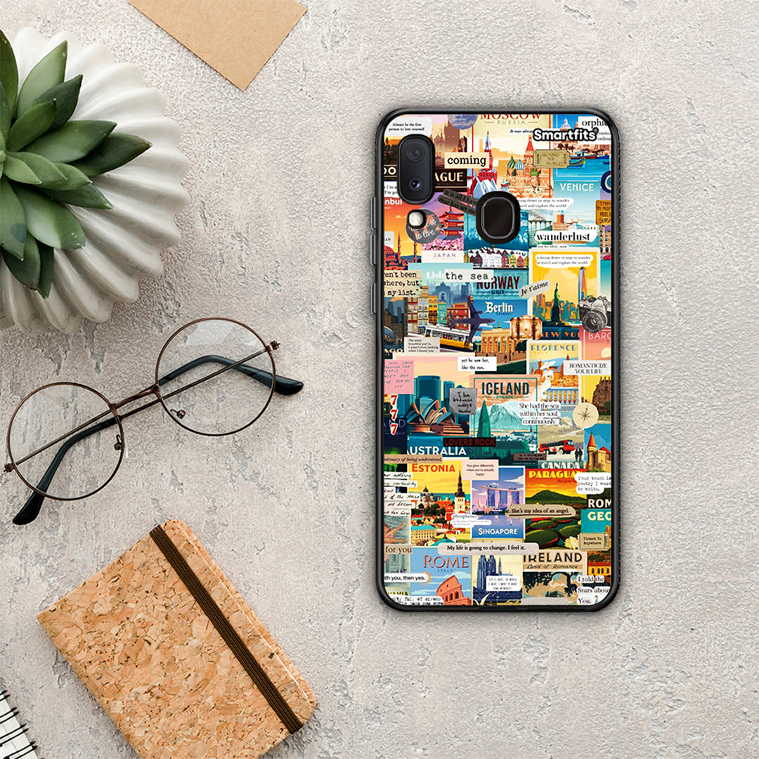 Live to Travel - Samsung Galaxy A30 case