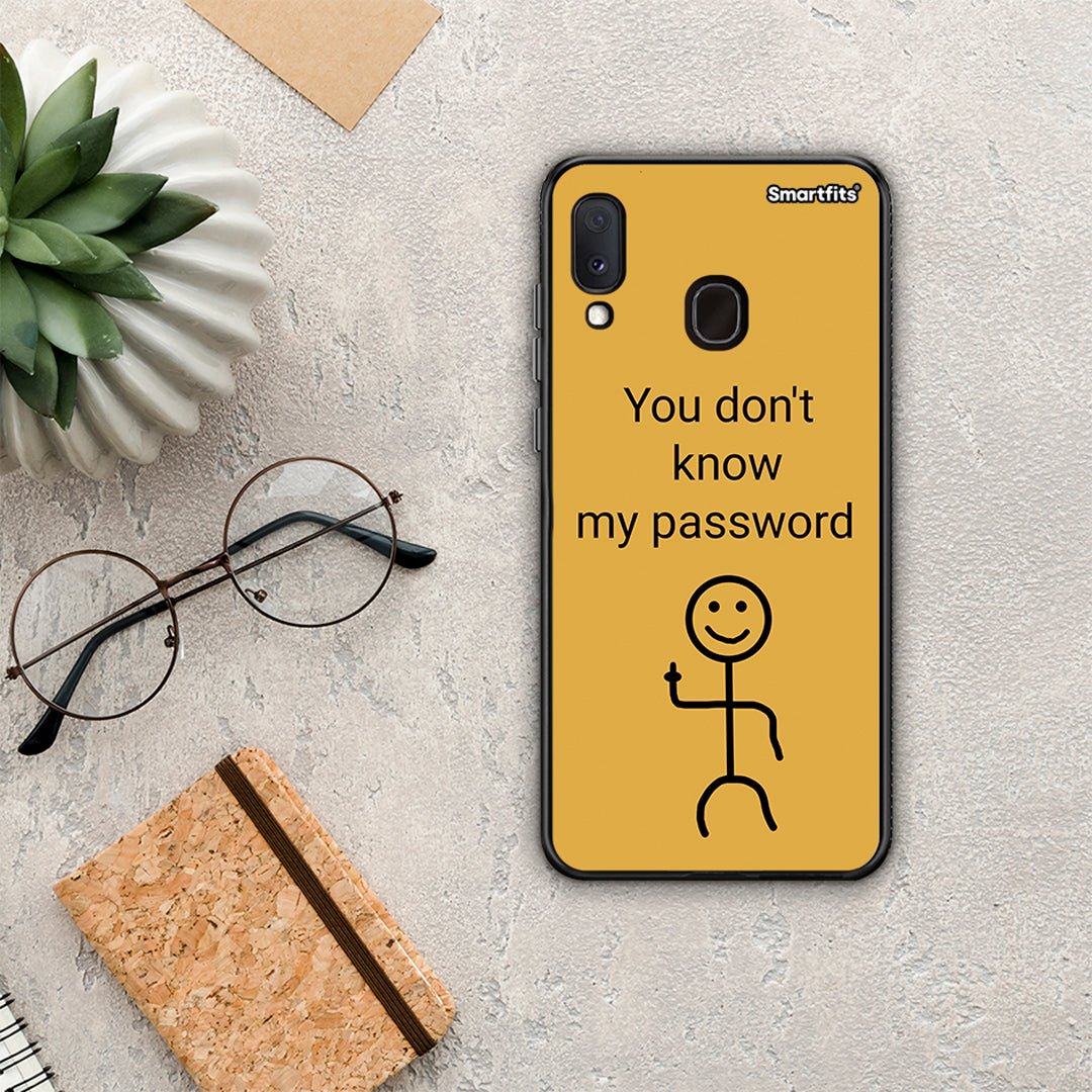 My Password - Samsung Galaxy A30 case