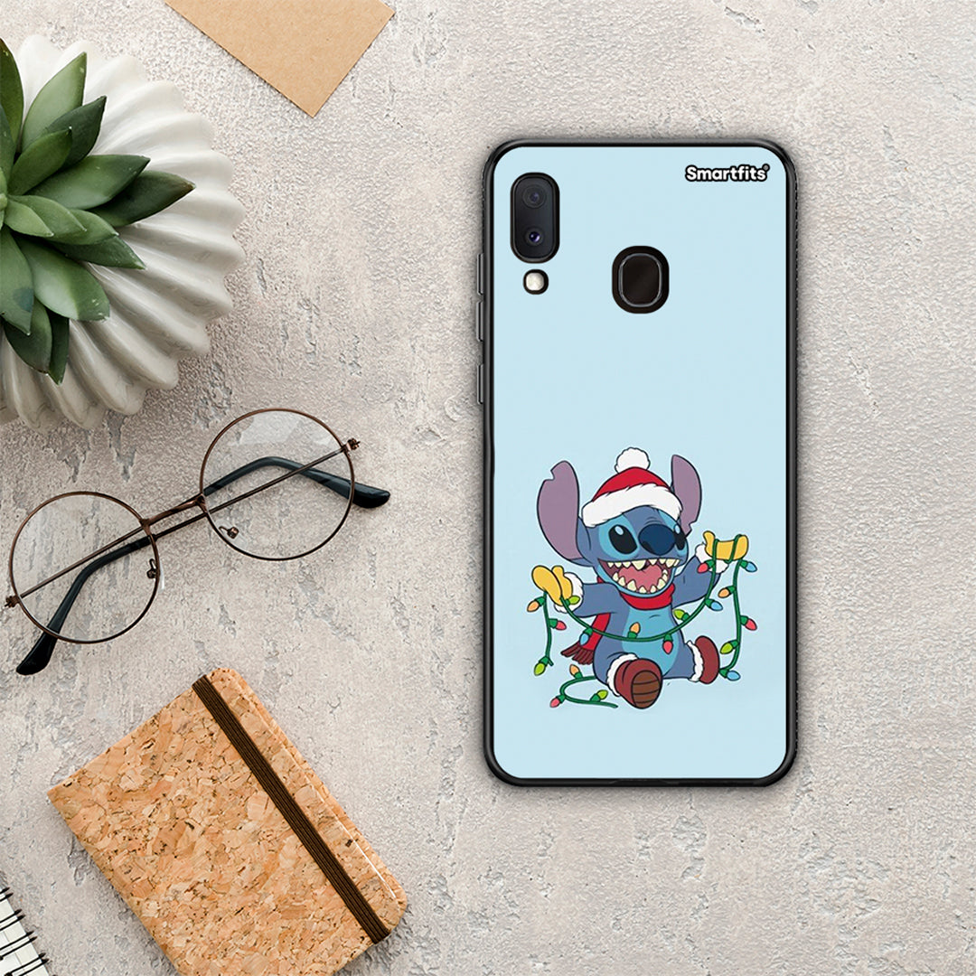 Santa Stich - Samsung Galaxy A20E case