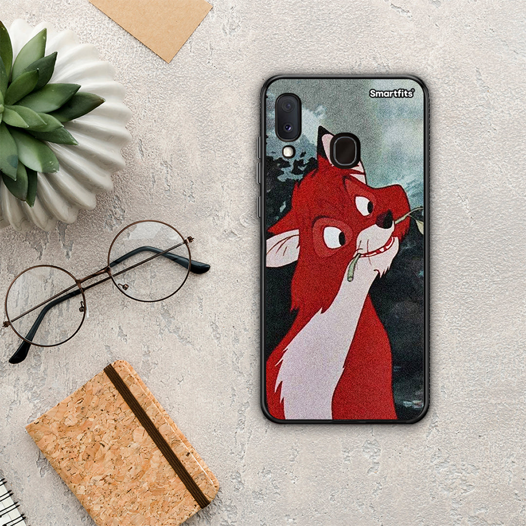 Tod and Vixey Love 1 - Samsung Galaxy A30 case