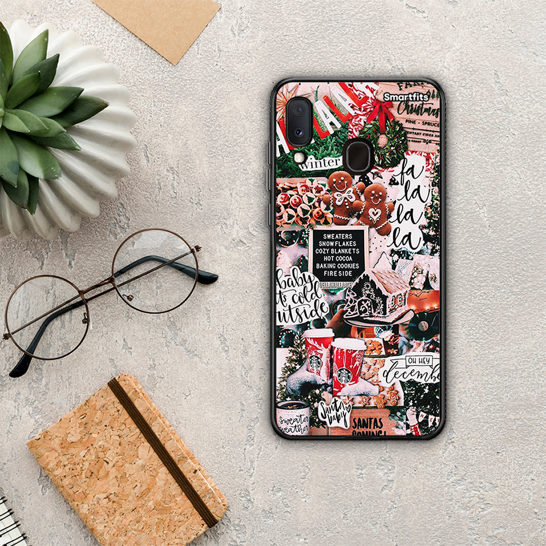 Xmas Habbits - Samsung Galaxy A20E case