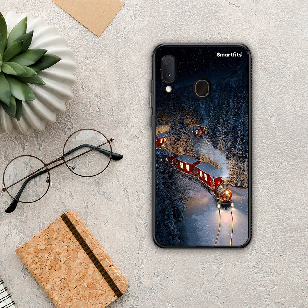 Xmas Train - Samsung Galaxy A20E case