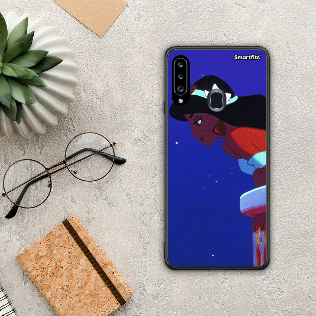 Alladin and Jasmine Love 2 - Samsung Galaxy A20s case