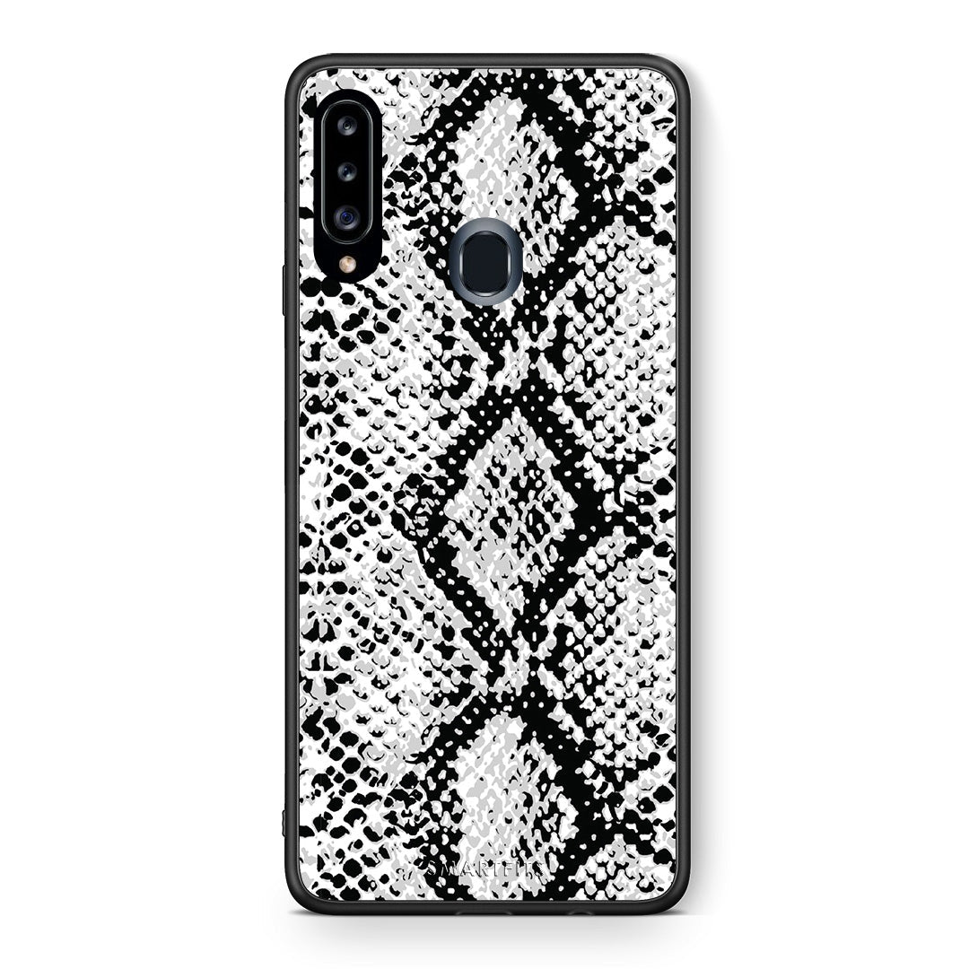Animal White Snake - Samsung Galaxy A20s case