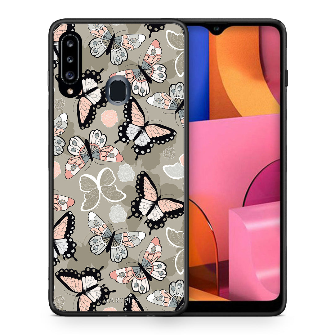 Boho Butterflies - Samsung Galaxy A20S case