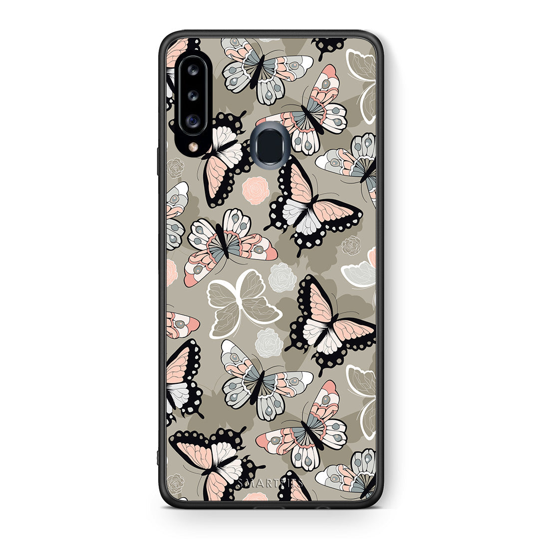Boho Butterflies - Samsung Galaxy A20s case