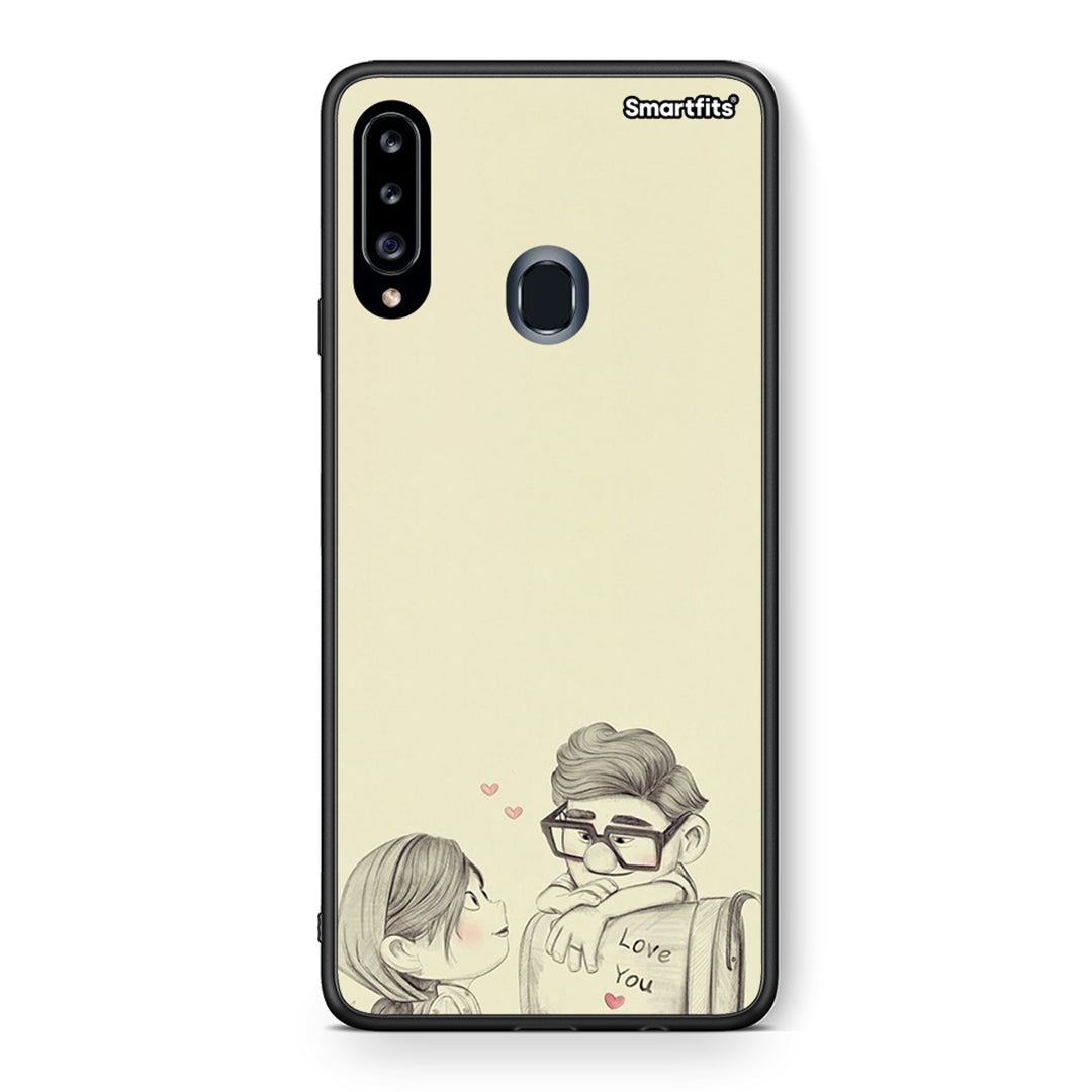 Carl and Ellie - Samsung Galaxy A20s case