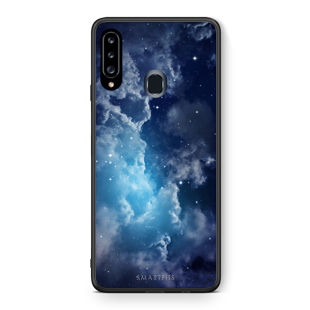 Galactic Blue Sky - Samsung Galaxy A20s case