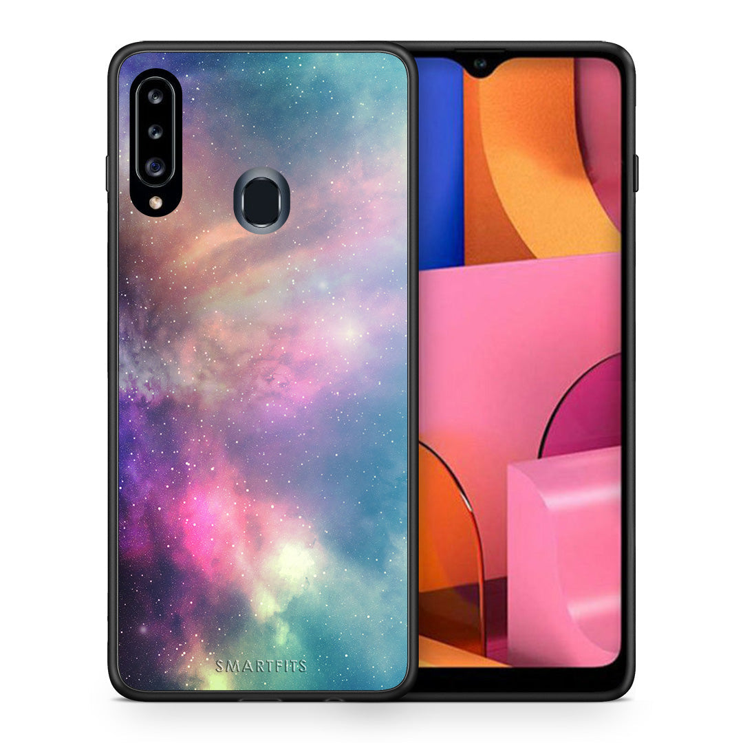 Galactic Rainbow - Samsung Galaxy A20s case