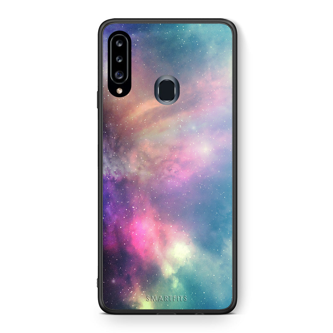 Galactic Rainbow - Samsung Galaxy A20s case