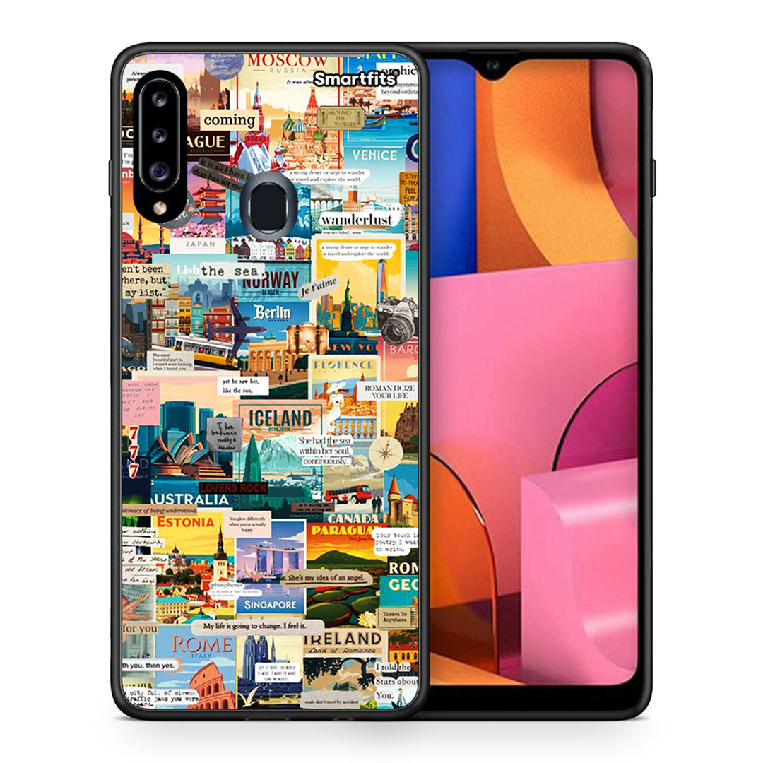 Live to Travel - Samsung Galaxy A20s case