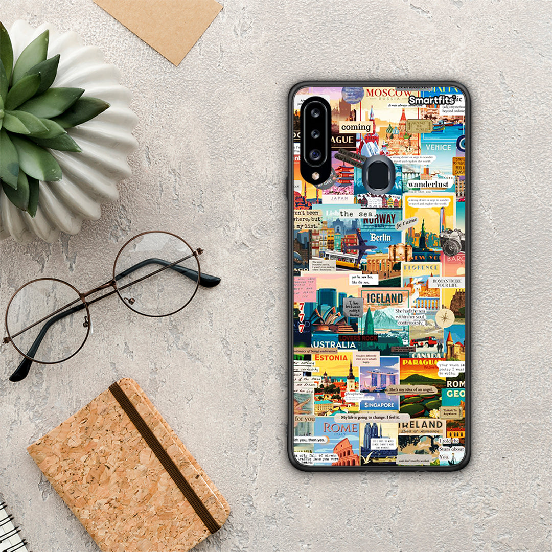 Live to Travel - Samsung Galaxy A20s case