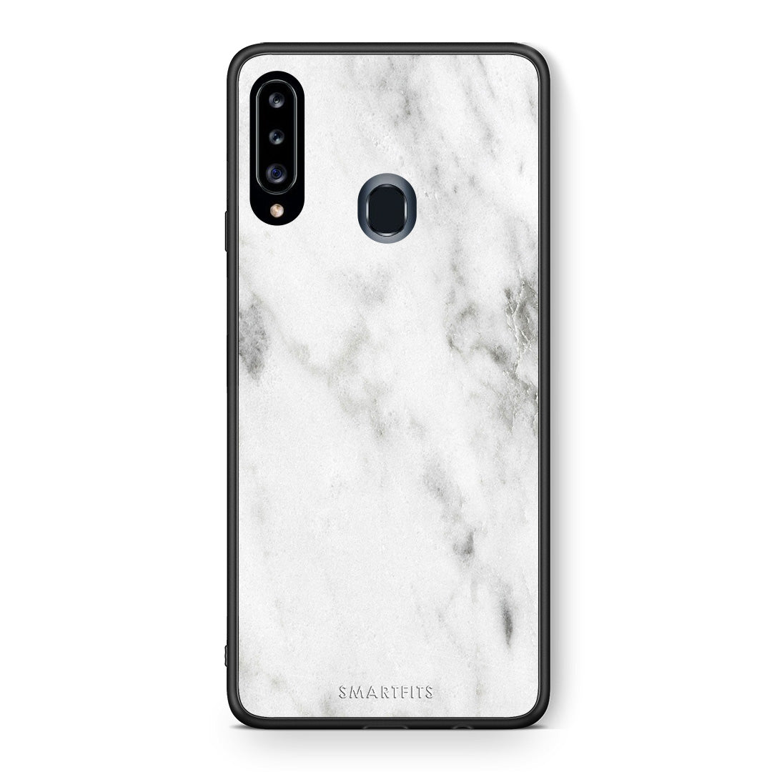 Marble White - Samsung Galaxy A20s case