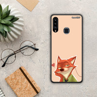 Thumbnail for Nick Wilde and Judy Hopps Love 1 - Samsung Galaxy A20S case