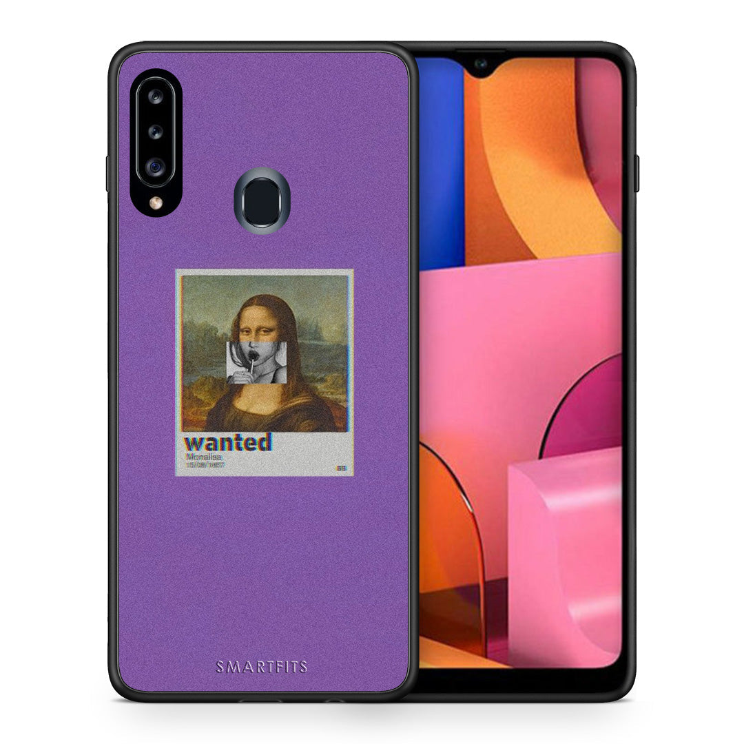 Popart Monalisa - Samsung Galaxy A20s case