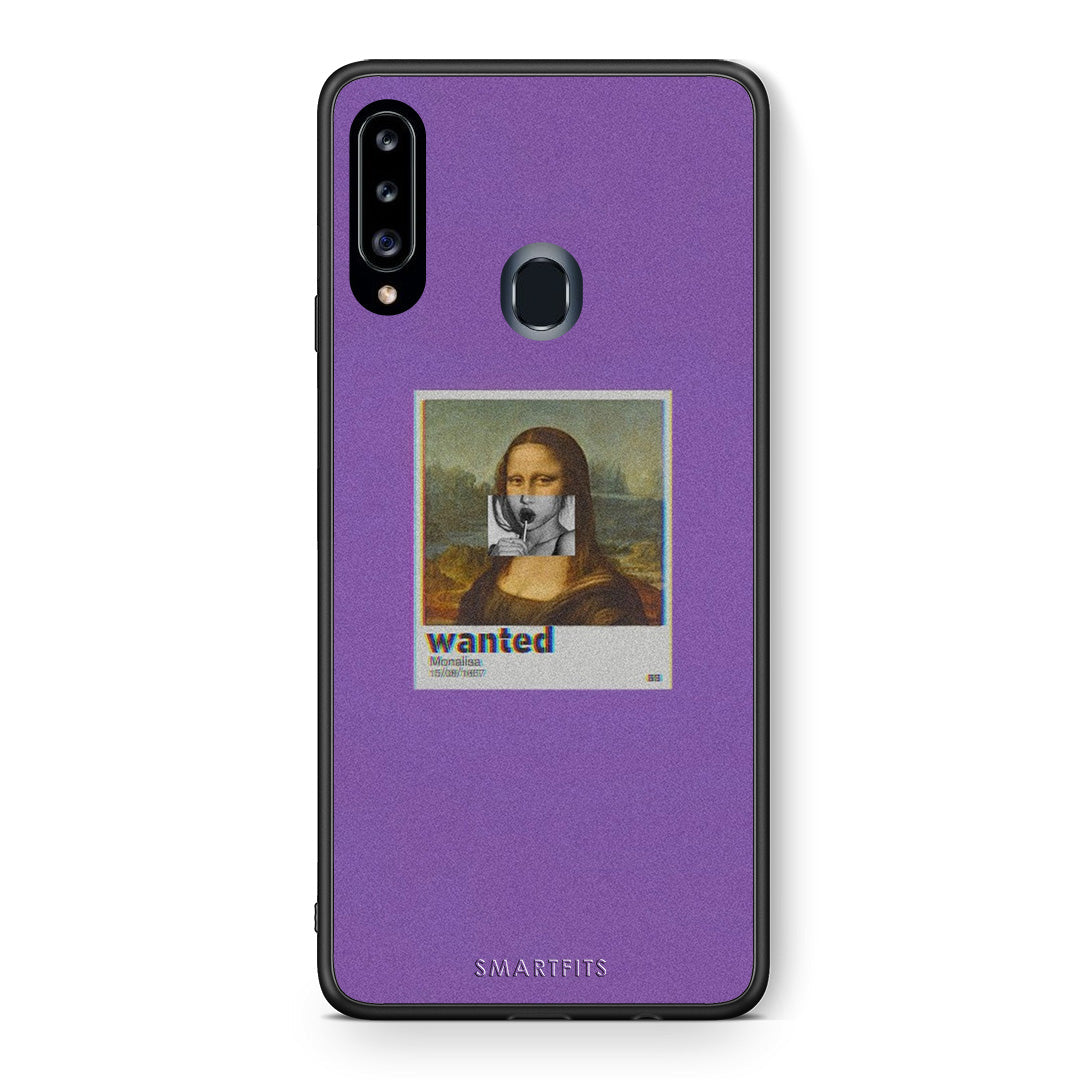 Popart Monalisa - Samsung Galaxy A20s case