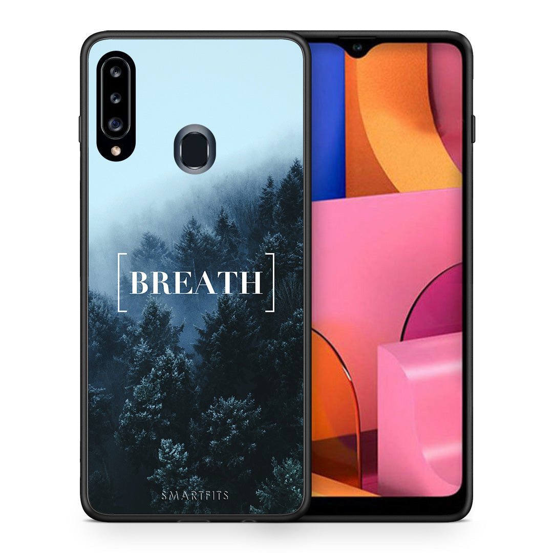 Quote Breath - Samsung Galaxy A20s case