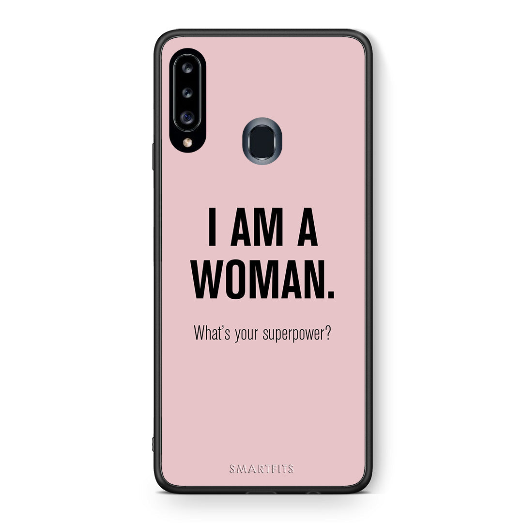 Superpower Woman - Samsung Galaxy A20s case