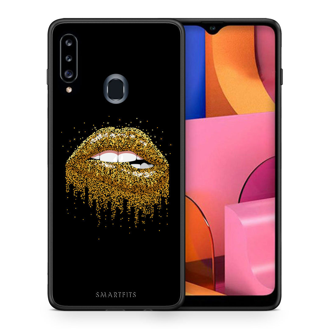 Valentine Golden - Samsung Galaxy A20s case