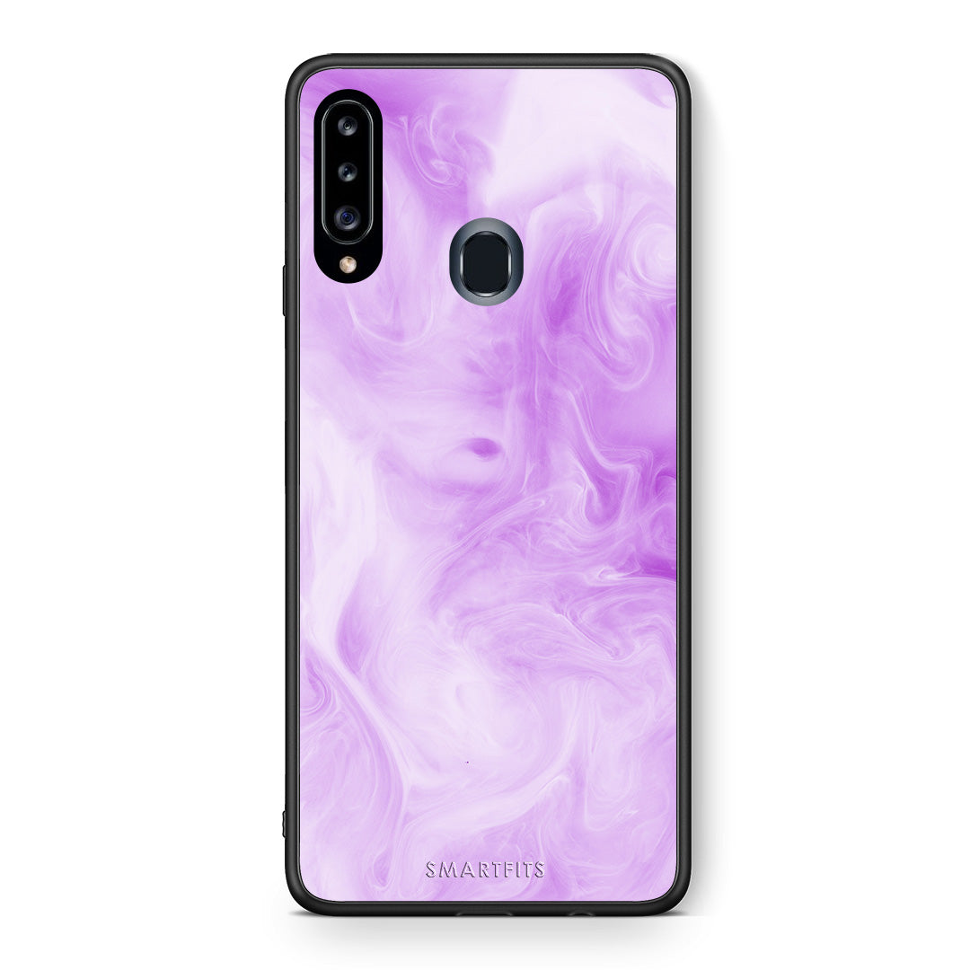 Watercolor Lavender - Samsung Galaxy A20s case