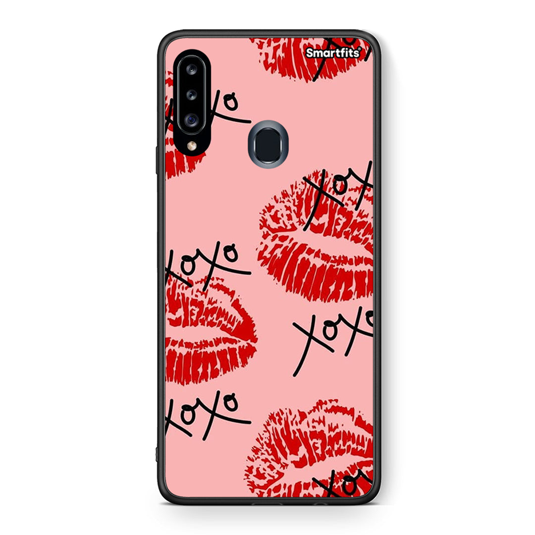 XOXO Lips - Samsung Galaxy A20s θήκη