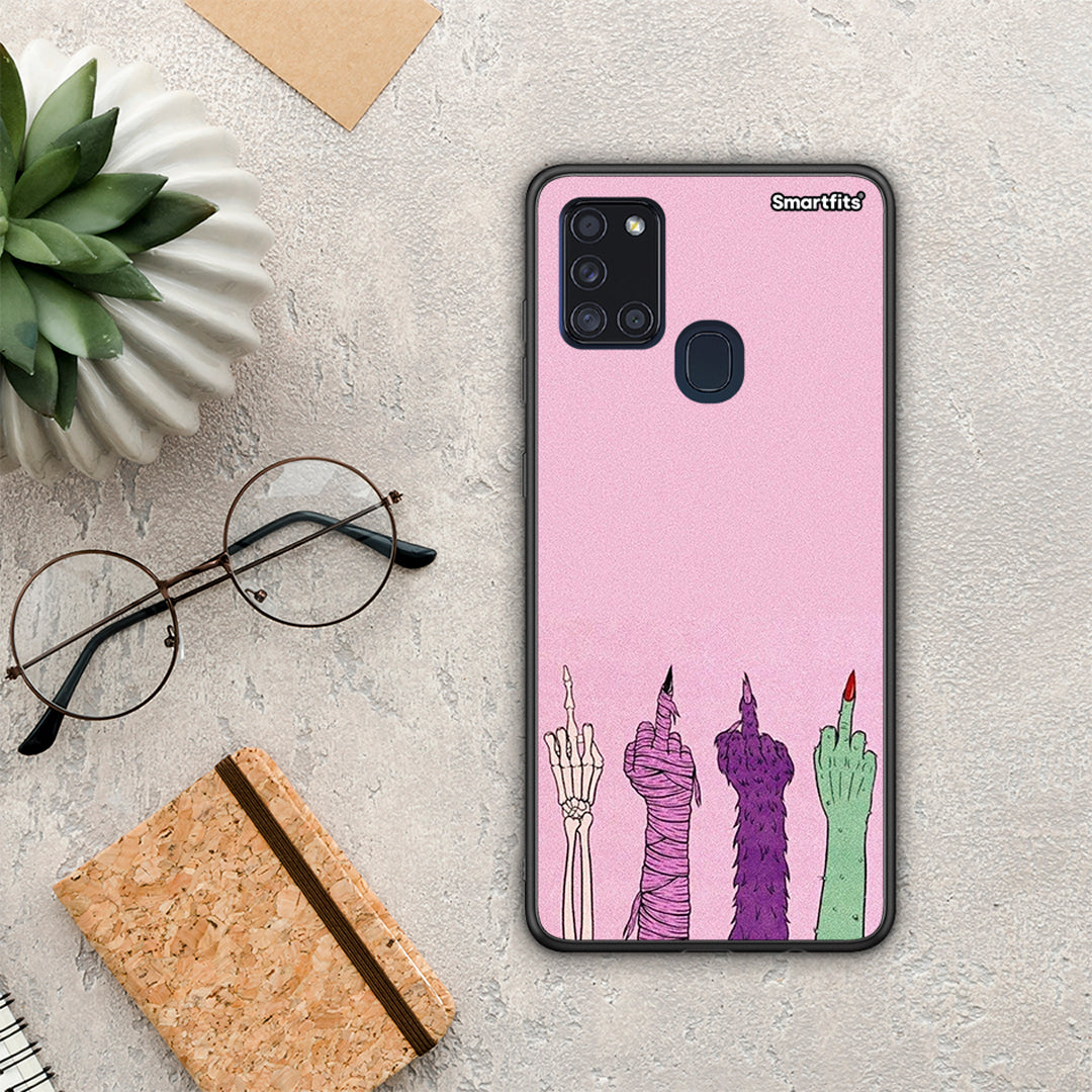 Halloween be a lady - Samsung Galaxy A21S case