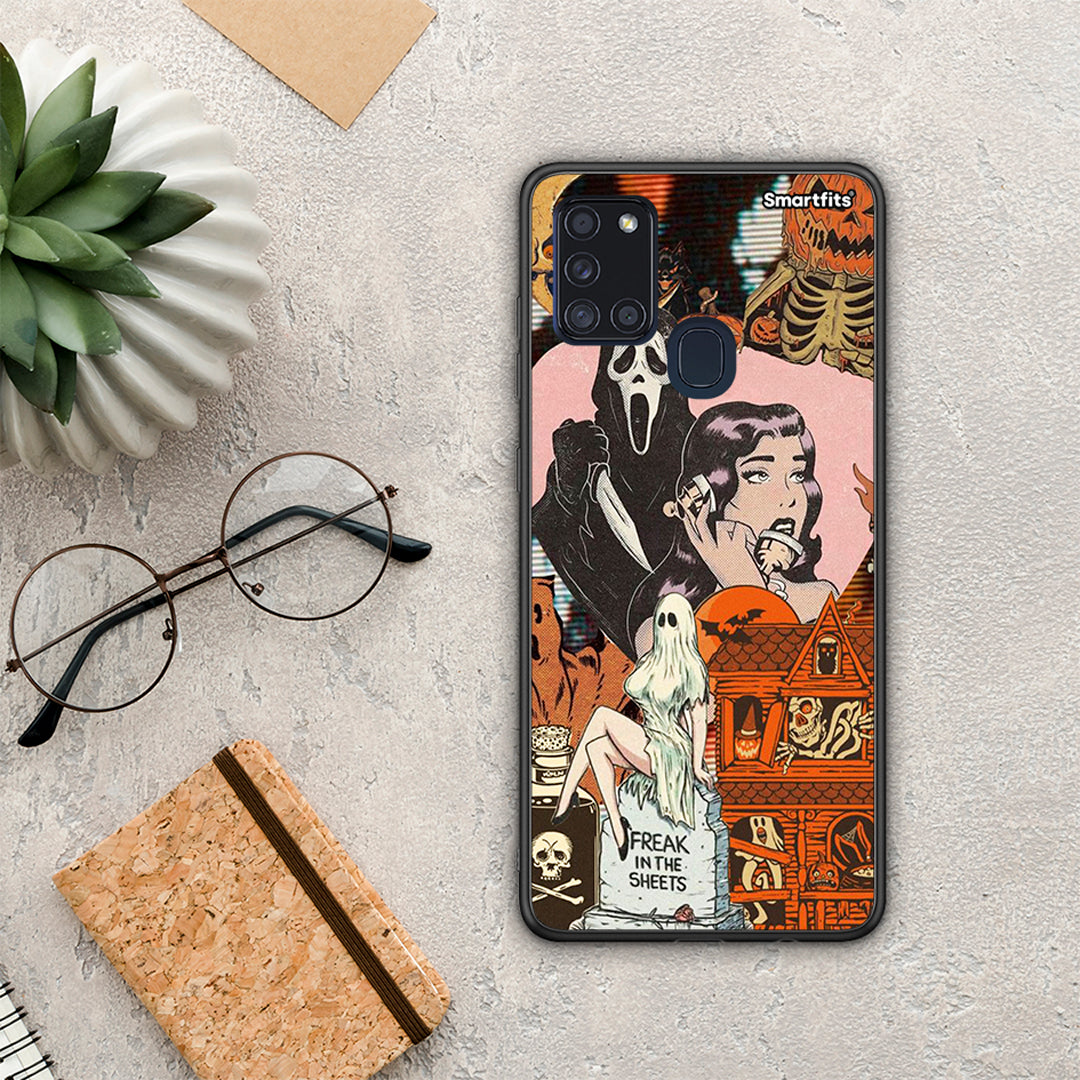 Halloween Collage - Samsung Galaxy A21S case