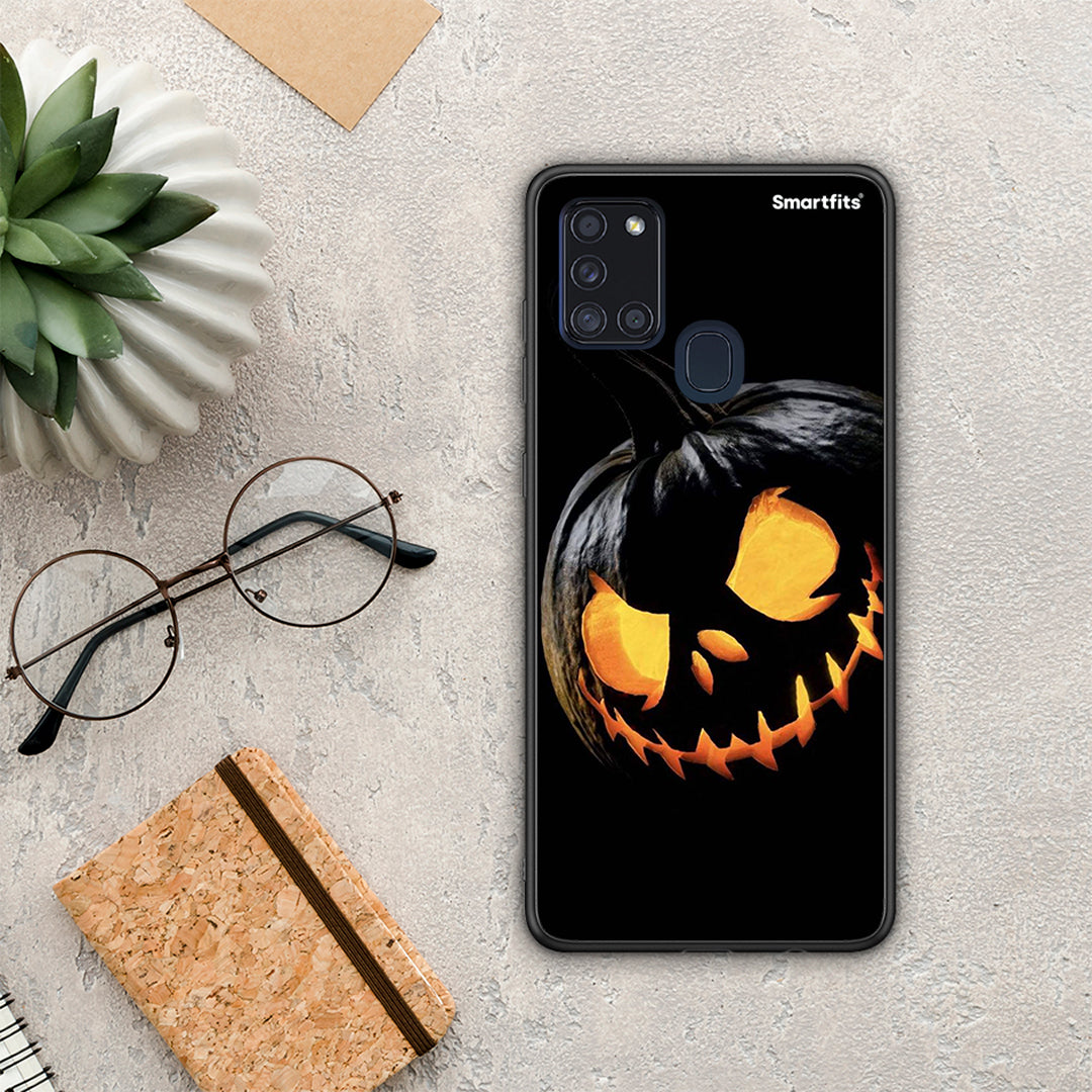 Halloween Scary Pumpkin - Samsung Galaxy A21S case