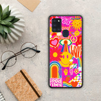 Thumbnail for Hippie Love - Samsung Galaxy A21s θήκη
